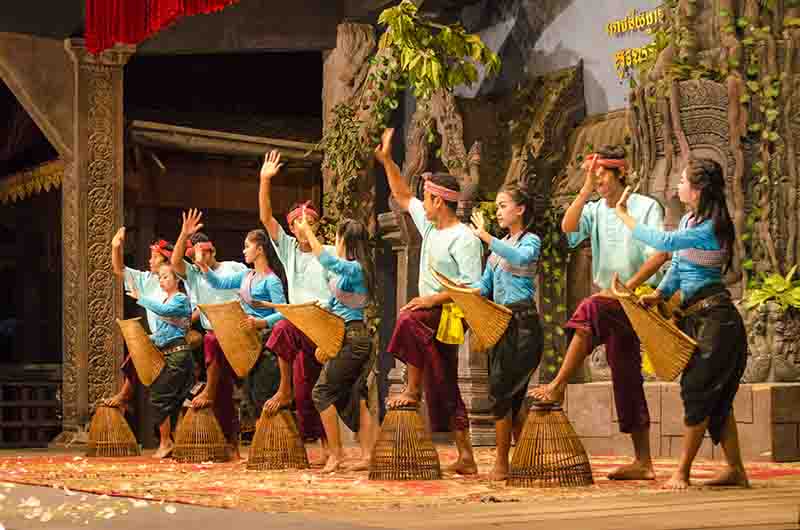 49 - Camboya - Siem Reap - danzas tradicionales